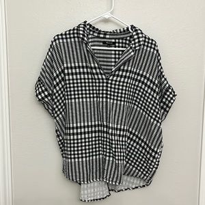 Madewell black & white high low top